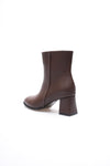 Scarpax Lucinda Kadın Kışlık Acı Kahve Kalın Topuklu Bot