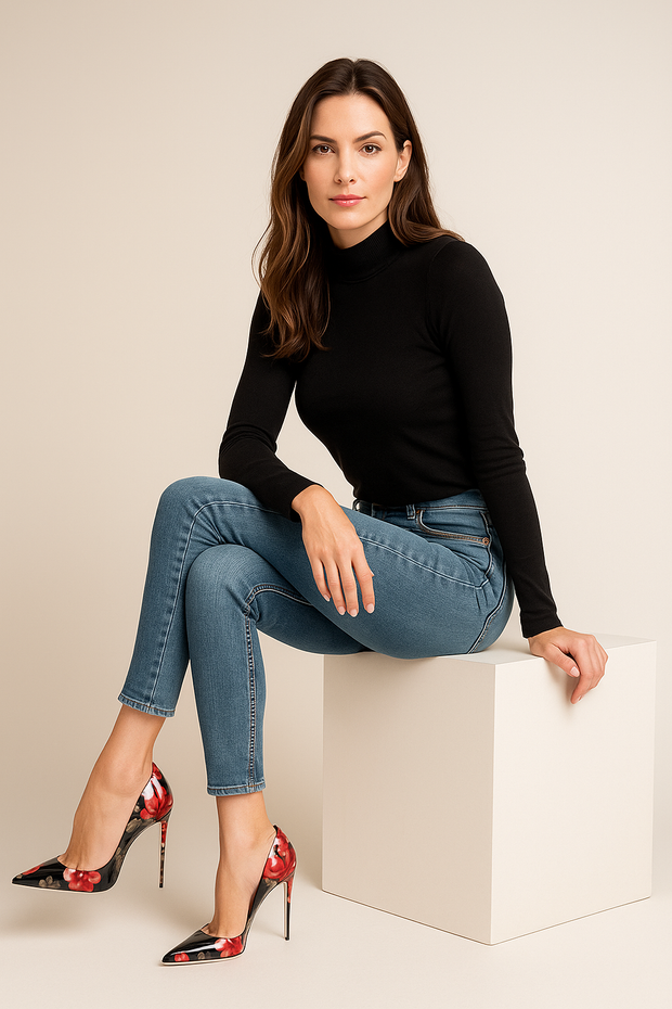 <h5>CONFIDENCE STARTS FROM YOUR HEELS</h5>