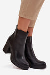  Heel boots model 220709 Step in style 